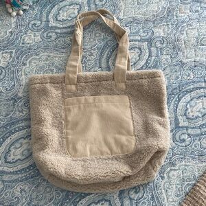 American Eagle Faux Fur Bag